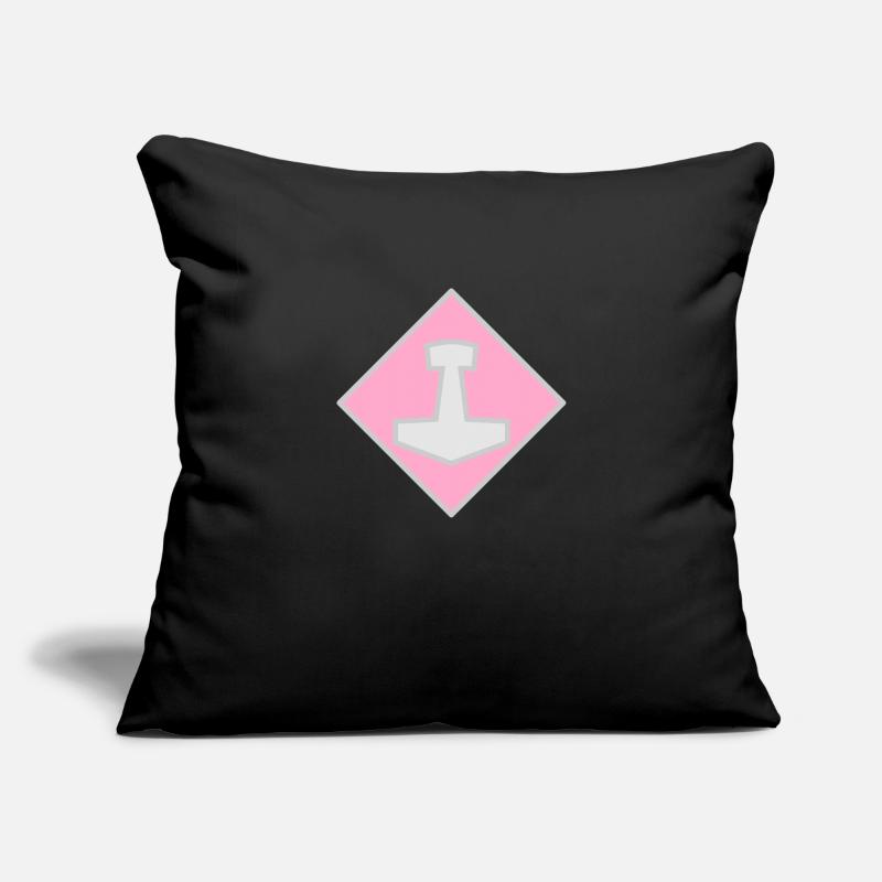 Mjölnir Housse de coussin décorative 45 x 45 cm