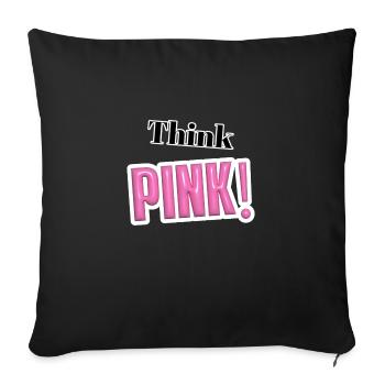 Paroles - Housse de coussin décorative 45 x 45 cm - noir - Devant