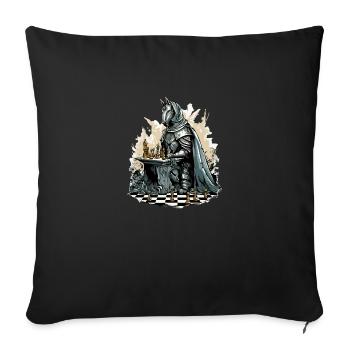 The Player Rider - Sofa pillowcase 17,3'' x 17,3'' (45 x 45 cm) - black - Front