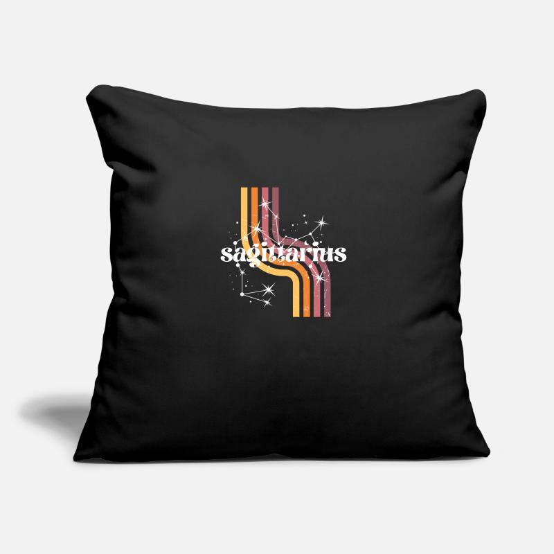 Sagittarius retro horoscope Sofa pillowcase 17,3'' x 17,3'' (45 x 45 cm)