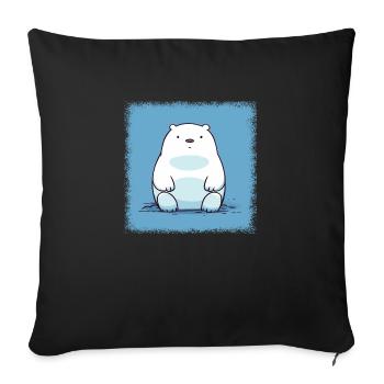 humor black matters celebrity graphic tees sayings - Sofa pillowcase 17,3'' x 17,3'' (45 x 45 cm) - black - Front