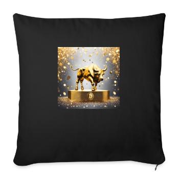 IMG 3787 - Housse de coussin décorative 45 x 45 cm - noir - Devant