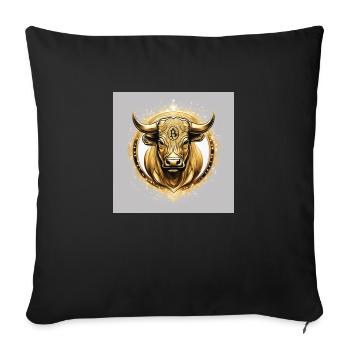IMG 3784 - Housse de coussin décorative 45 x 45 cm - noir - Devant