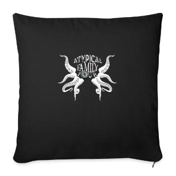 A.F.T Kraken - Sofa pillowcase 17,3'' x 17,3'' (45 x 45 cm) - black - Front