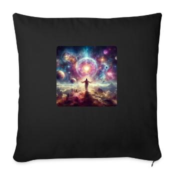 Image 34 - Housse de coussin décorative 45 x 45 cm - noir - Devant