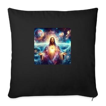 Image 25 - Housse de coussin décorative 45 x 45 cm - noir - Devant