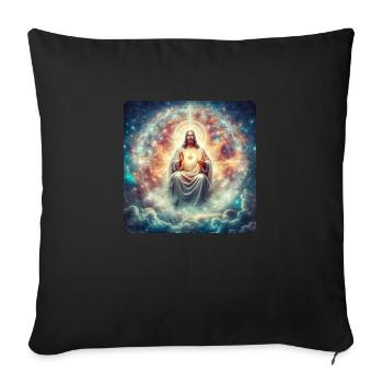 Image 22 - Housse de coussin décorative 45 x 45 cm - noir - Devant