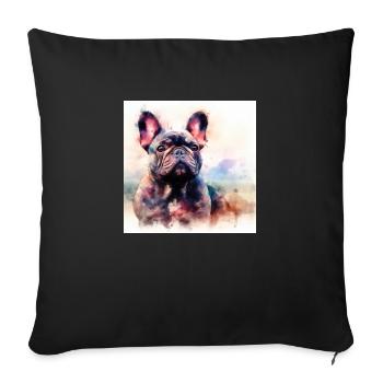 Amour d’intimidation - Housse de coussin décorative 45 x 45 cm - noir - Devant