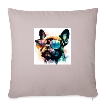 Cool Bully - Sofa pillowcase 17,3'' x 17,3'' (45 x 45 cm) - light taupe - Front