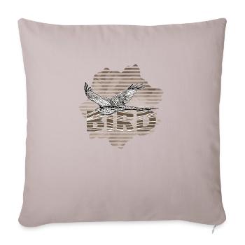 Bird - Sofa pillowcase 17,3'' x 17,3'' (45 x 45 cm) - light taupe - Front