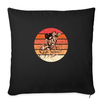 BMX - Sofakissenbezug 45 x 45 cm - Schwarz - Vorne