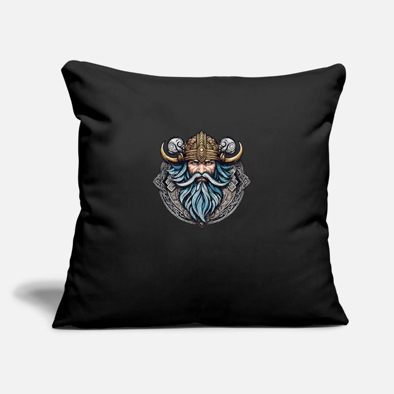 Wikinger Odin Thor Walhalla Sofakissenbezug 45 x 45 cm