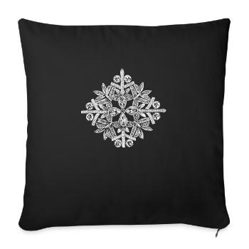 My Jewel V2 - Sofa pillowcase 17,3'' x 17,3'' (45 x 45 cm) - black - Front