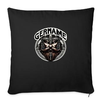 Germane - Sofa pillowcase 17,3'' x 17,3'' (45 x 45 cm) - black - Front