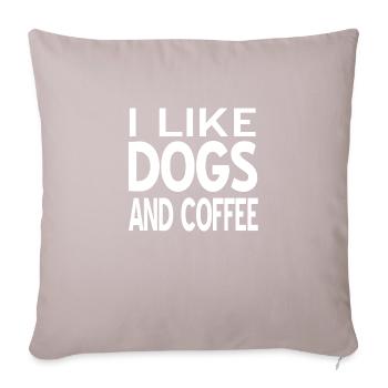 Canine - Sofa pillowcase 17,3'' x 17,3'' (45 x 45 cm) - light taupe - Front