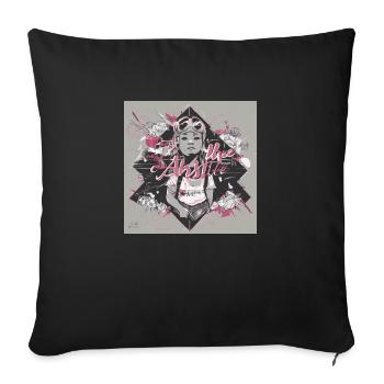 Lassen Sie Ihren Stil mit der großartigen Mode für - Sofakissenbezug 45 x 45 cm - Schwarz - Vorne