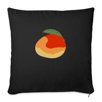 Mangue - Housse de coussin décorative 45 x 45 cm - noir - Devant