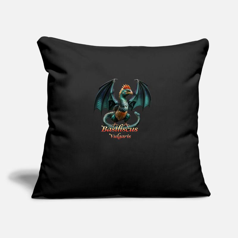 BASILISCUS Evil DRAGON Sofakissenbezug 45 x 45 cm