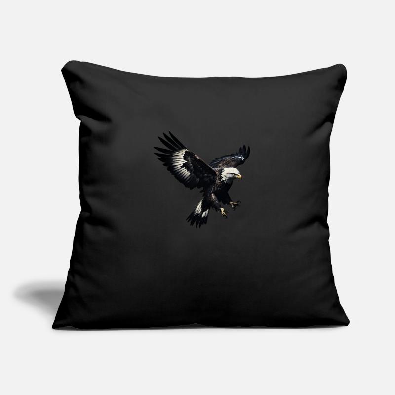 Aigle Housse de coussin décorative 45 x 45 cm