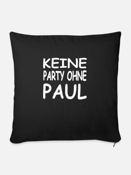 Party - Sofakissenbezug 45 x 45 cm - Schwarz