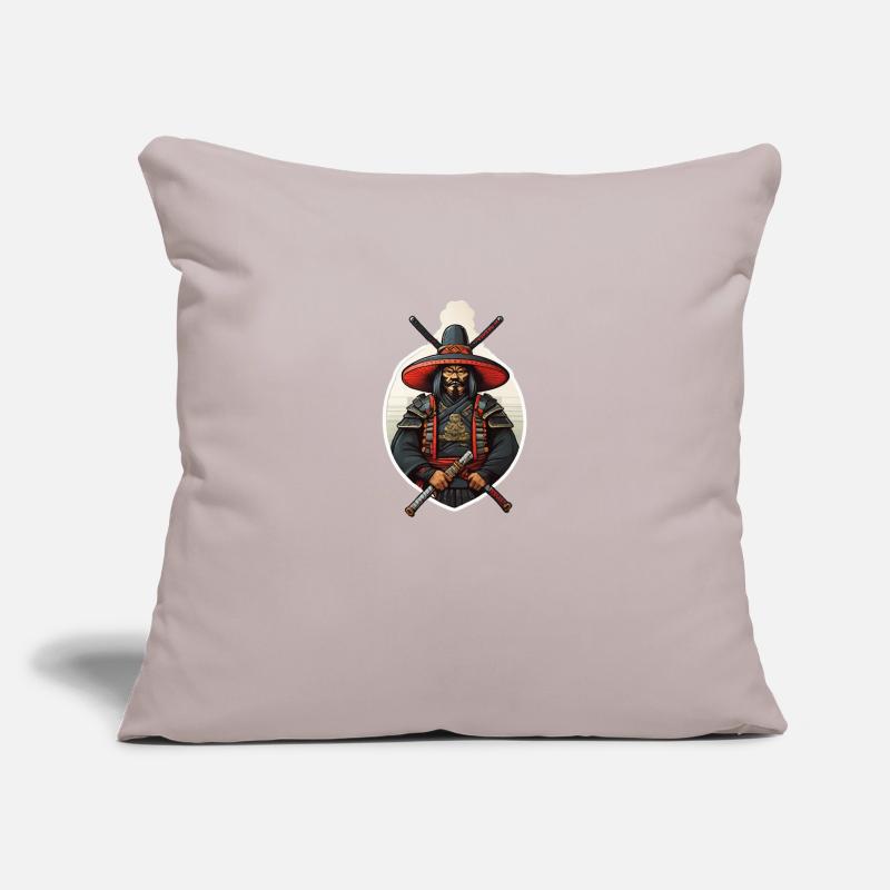Japan Samurai Krieger Sofakissenbezug 45 x 45 cm