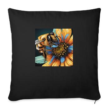 Nectar Greed - Sofa pillowcase 17,3'' x 17,3'' (45 x 45 cm) - black - Front