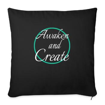 Innovation in Technology Birthday - Sofa pillowcase 17,3'' x 17,3'' (45 x 45 cm) - black - Front
