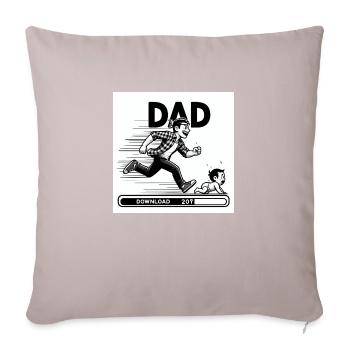 DAD - Sofa pillowcase 17,3'' x 17,3'' (45 x 45 cm) - light taupe - Front