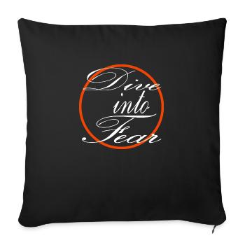 humour cadeau d’anniversaire audacieux - Housse de coussin décorative 45 x 45 cm - noir - Devant