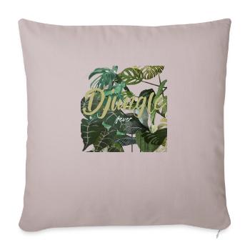 Fièvre de la jungle - Housse de coussin décorative 45 x 45 cm - taupe clair - Devant