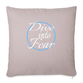 Bungee Jumping Locations Bungee Jumping - Sofa pillowcase 17,3'' x 17,3'' (45 x 45 cm) - light taupe - Front
