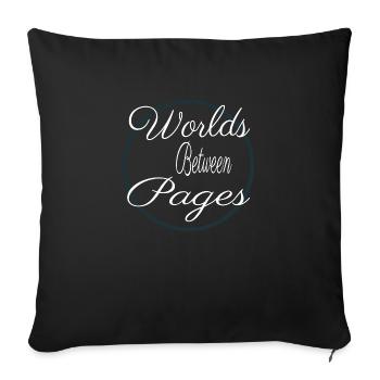 Escape Quotes Statement Fun Book Reviews - Sofa pillowcase 17,3'' x 17,3'' (45 x 45 cm) - black - Front