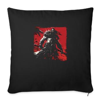 Horde barbare - Housse de coussin décorative 45 x 45 cm - noir - Devant