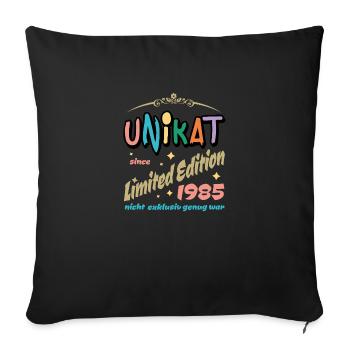 Anniversaire Édition Limitée Unique Pas Assez Bon - Housse de coussin décorative 45 x 45 cm - noir - Devant