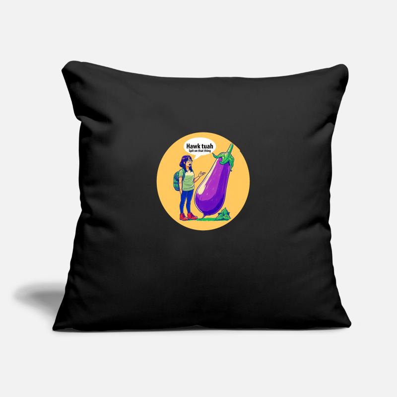 Do you talk to vegetables? Sofa pillowcase 17,3'' x 17,3'' (45 x 45 cm)
