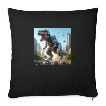 Rampage - Sofa pillowcase 17,3'' x 17,3'' (45 x 45 cm) - black - Front