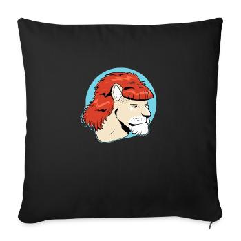 The Mulet King - Housse de coussin décorative 45 x 45 cm - noir - Devant