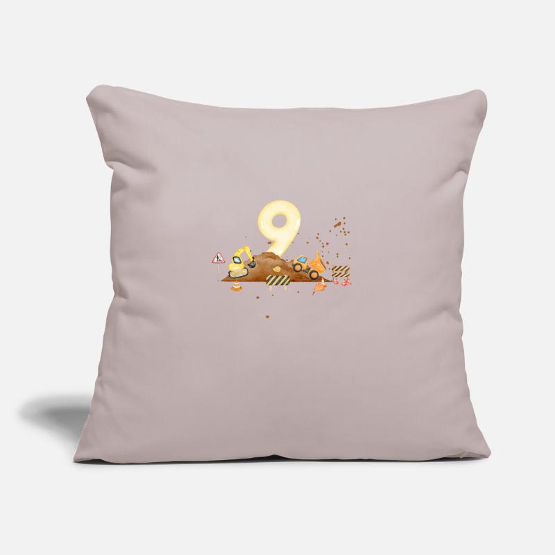 9th Anniversary Construction Site Sofa pillowcase 17,3'' x 17,3'' (45 x 45 cm)