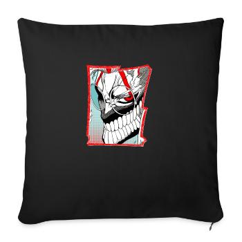 Ken Takakura Okarun - Housse de coussin décorative 45 x 45 cm - noir - Devant