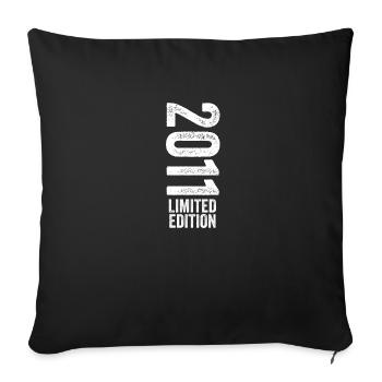 2011 - Edition Limitée 2011 Anniversaire - Housse de coussin décorative 45 x 45 cm - noir - Devant