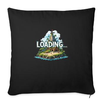 loading .. - Sofakissenbezug 45 x 45 cm - Schwarz - Vorne