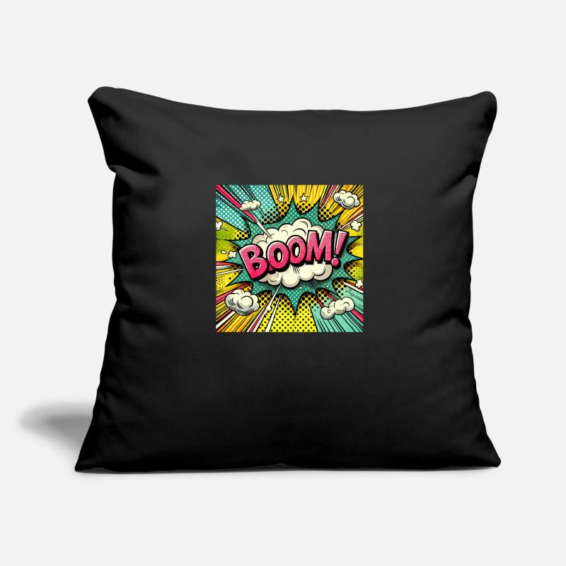 BOOM! - Comic Book Blast Sofa pillowcase 17,3'' x 17,3'' (45 x 45 cm)