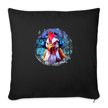Legg mich am Bass - Sofakissenbezug 45 x 45 cm - Schwarz - Vorne
