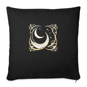 Ramadan Gift Eid Mubarak Islam Allah Muslim - Sofa pillowcase 17,3'' x 17,3'' (45 x 45 cm) - black - Front