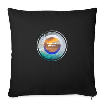 Prints for music lovers, music, trendy - Sofa pillowcase 17,3'' x 17,3'' (45 x 45 cm) - black - Front