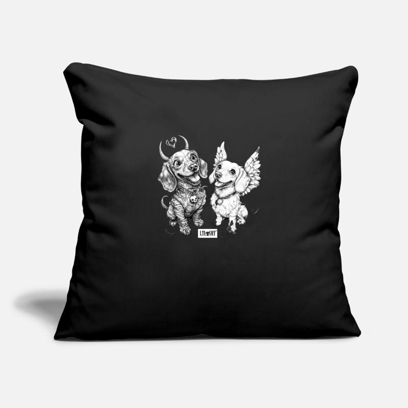 Heaven vs. Hell Sofa pillowcase 17,3'' x 17,3'' (45 x 45 cm)