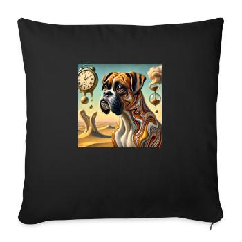 SalvadogDali - Sofakissenbezug 45 x 45 cm - Schwarz - Vorne
