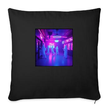 SWS GHOST - Housse de coussin décorative 45 x 45 cm - noir - Devant