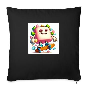 2cc40282 906f 4c98 93b2 69645453e3da - Sofa pillowcase 17,3'' x 17,3'' (45 x 45 cm) - black - Front