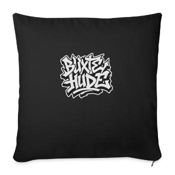 Buxtehude graffiti - Sofakissenbezug 45 x 45 cm - Schwarz - Vorne